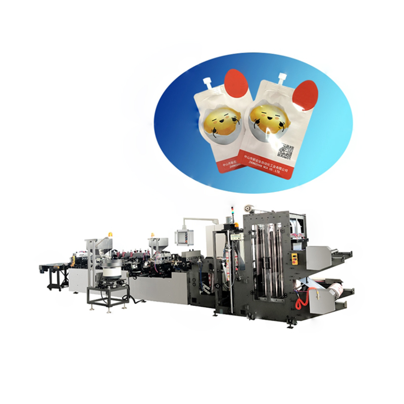NCA300SJA AUTOMATIC BAG MAKING AND SPOUT-WELDING MACHINE