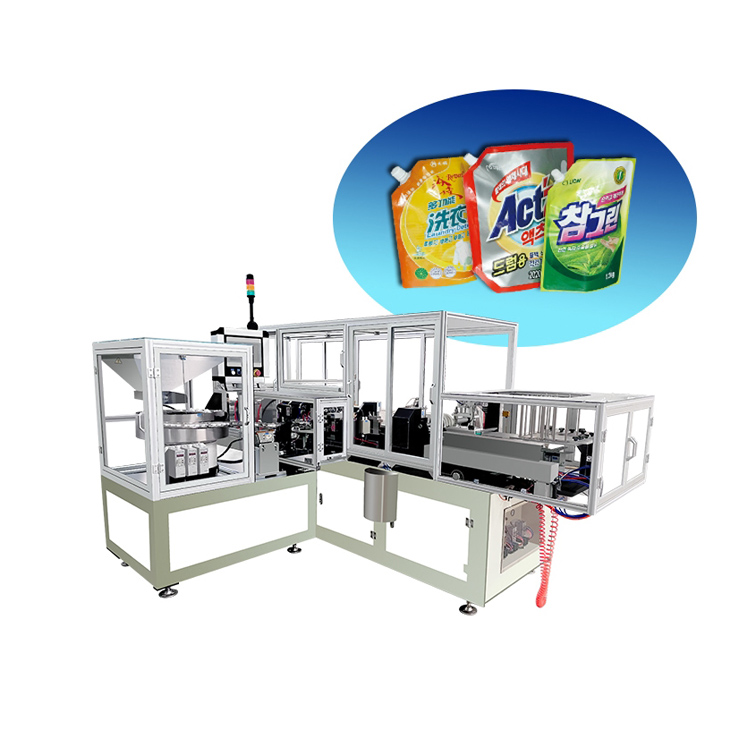 NCA1623 AUTOMATIC POUCH SPOUT INSERTER
