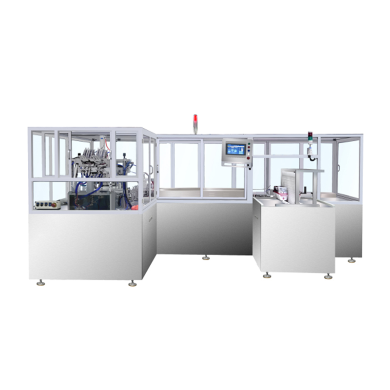 NCA1604D-90 FLEXIBLE POUCH AND SPOUT AUTOMATIC SEALING MACHI
