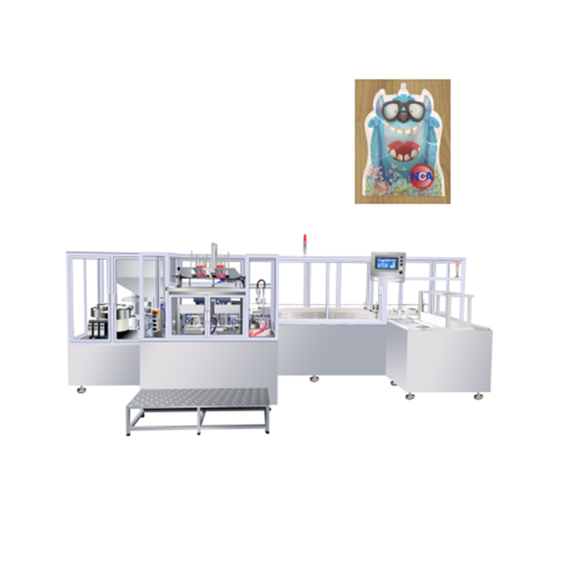 NCA1604C FLEXIBLE POUCH AND SPOUT AUTOMATIC SEALING MACHINE