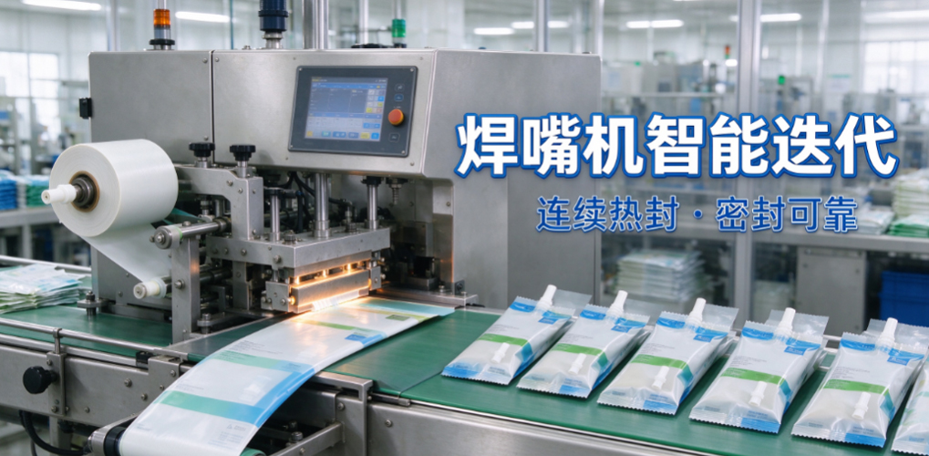 Spout Welding Machine Enters Continuous Heat-Sealing Stage